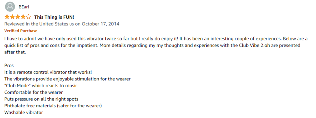 Vibrating Panties Review 3